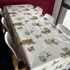 TOILE CIREE SOLOGNE 140X300CM