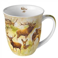 TASSE COLLAGE DE CERFS 0,4L