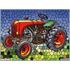 COLORIAGE LE TRACTEUR