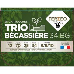 CARTOUCHES NEW BIO TRIO BECASSIERE 12/70 34G