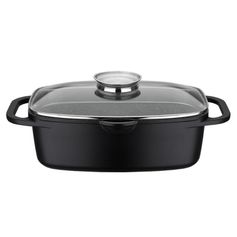 ROTISSOIRE FONTE ALU REVET CERAM 33X21CM