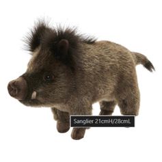 PELUCHE SANGLIER  H21CMH 29CML