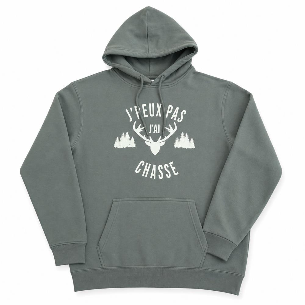 SWEAT HOOD J'PEUX PAS J'AI CHASSE