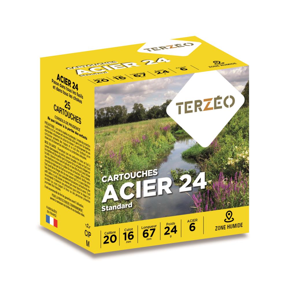 CARTOUCHES ACIER 24 STD 20/67 24G B