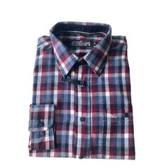 CHEMISE FLANELLE GUMP BORDEAUX