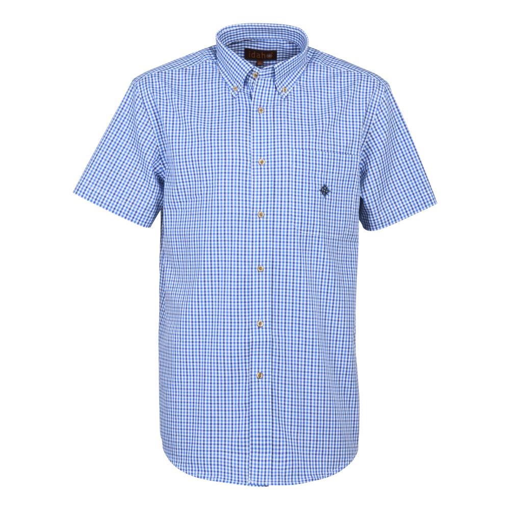 CHEMISETTE GRAND VOILE BLANC BLEU