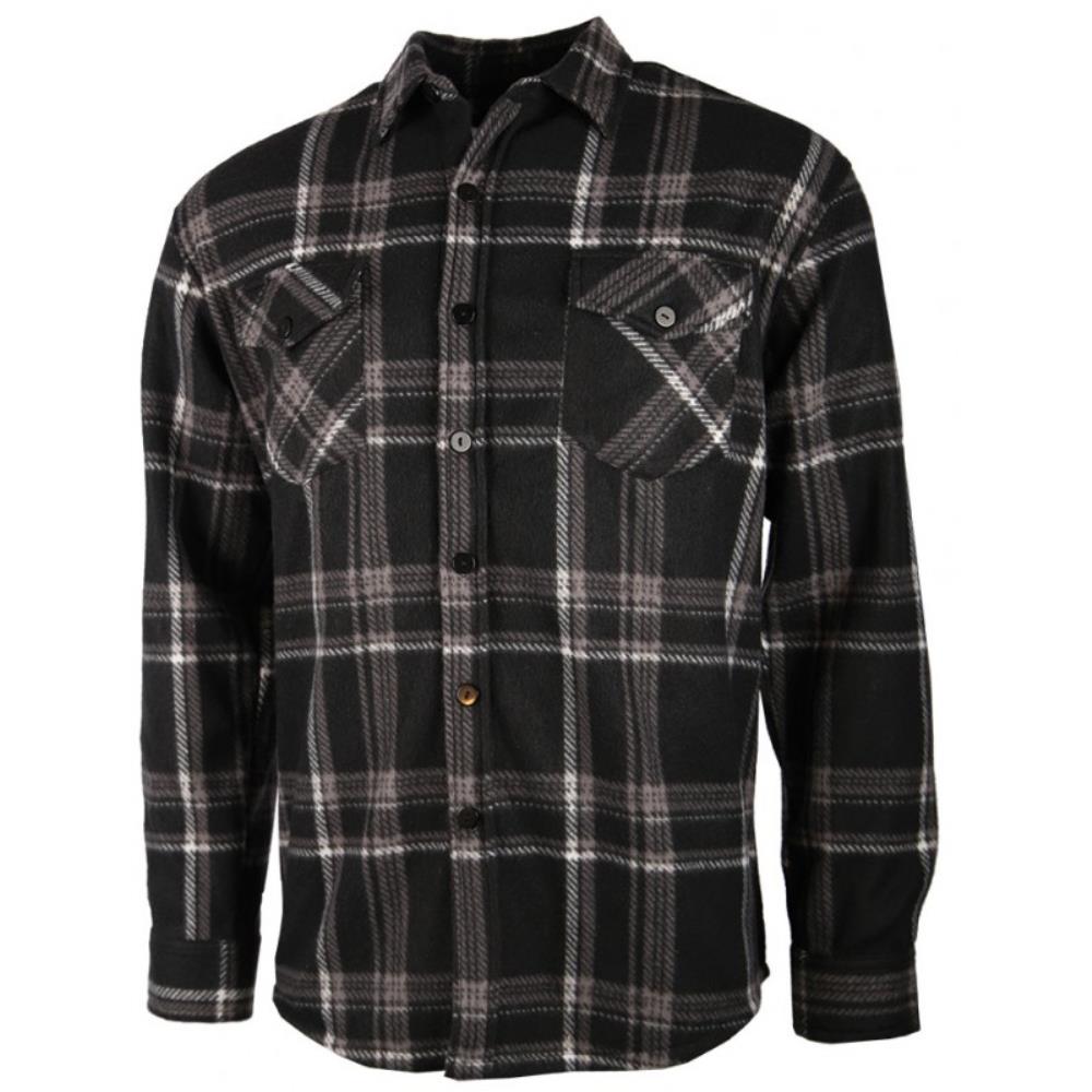 CHEMISE POLAIRE NOIRE