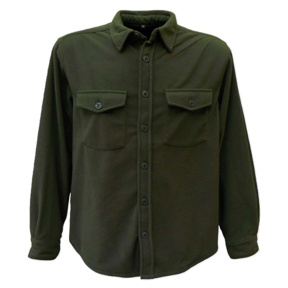 CHEMISE POLAIRE OVER UNI KAKI