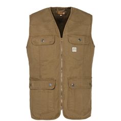 GILET COUNTRY MARRON