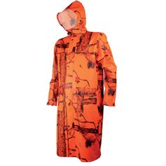 MANTEAU DE PLUIE CAMO ORANGE