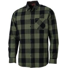 CHEMISE SCANDINAVE VERT