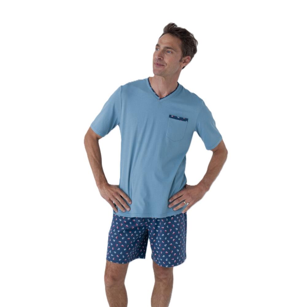 PYJASHORT JERSEY BLEU ADRIATIC