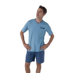 PYJASHORT JERSEY BLEU ADRIATIC