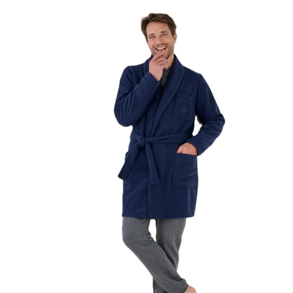 ROBE DE CHAMBRE THERMOLACTYL NAVY