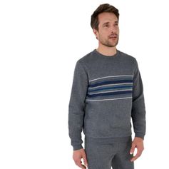 PYJAMA THERMOLACTYL GRIS CHINE FONC