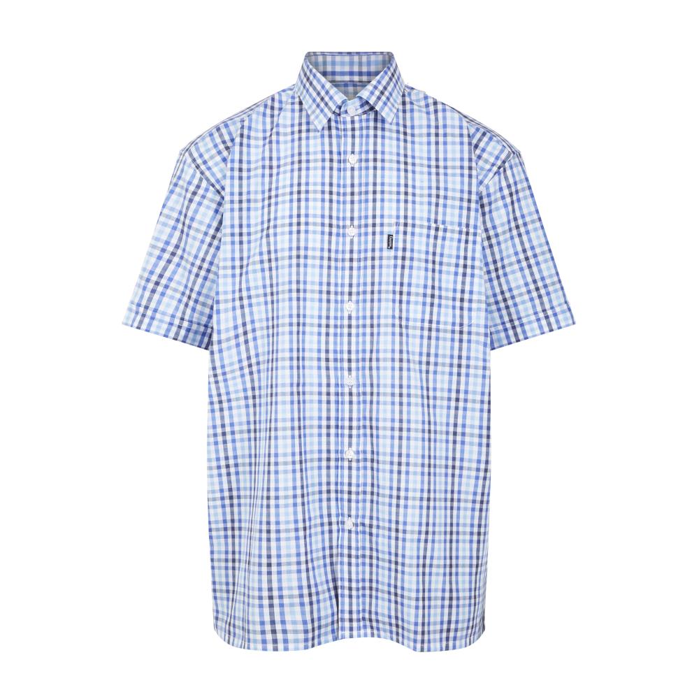 CHEMISETTE DONCASTER BLEU NOIR