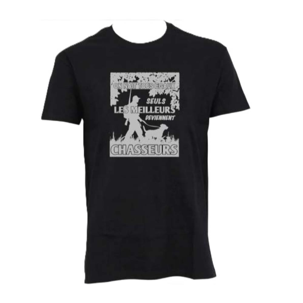 TEE SHIRT EGAUX CHASSEURS NOIR