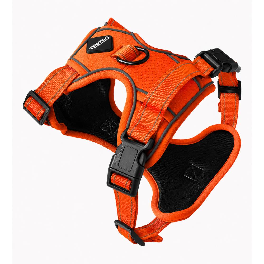 HARNAIS CONFORT POUR CHIEN ORANGE