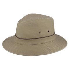 CHAPEAU TRAVELER COTON BEIGE
