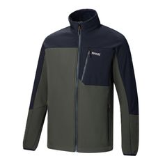 VESTE SOFTSHELL DOUBLE MOUTDAL KAKI