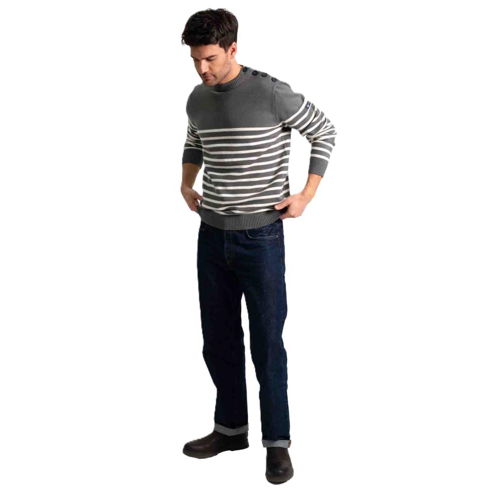 PULL MARINIERE JAMES AMANDE ECRU