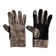 GANTS STRETCH CAMO ROSEAUX