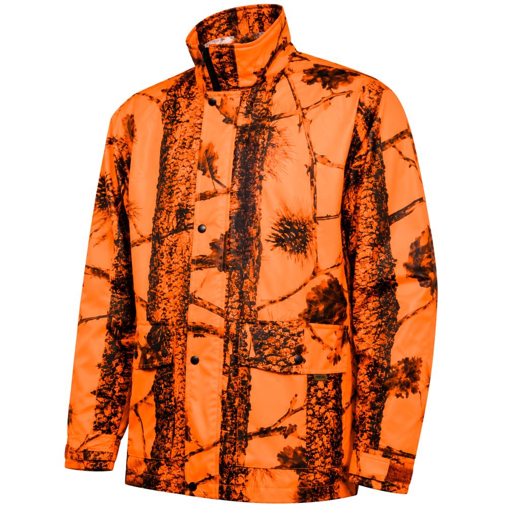 VESTE DE PLUIE CAMO ORANGE