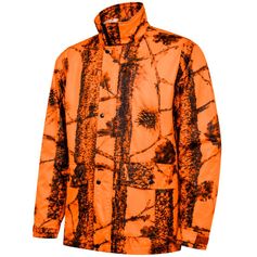 VESTE DE PLUIE CAMO ORANGE