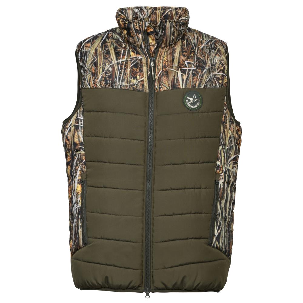 GILET DOUDOUNNE DUVET KAKI CAMO WET