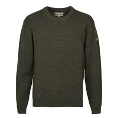 PULL COL ROND ISLANDE KAKI