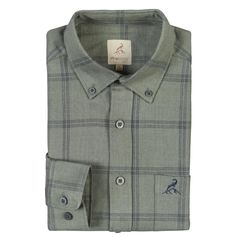 CHEMISE STRETCH SOUVIGNY KAKI