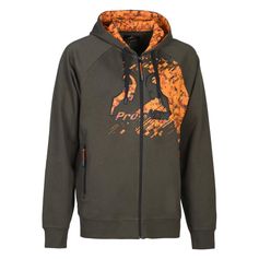 SWEAT FULL ZIP GOLDEN MARRON