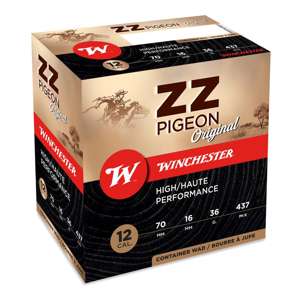 CARTOUCHES ZZ PIGEON 12/70 36G X25