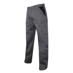 PANT DE TRAVAIL PERCEUSE GRIS/NOIR