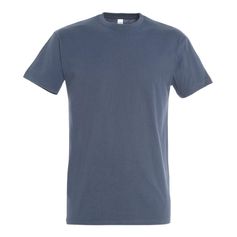 TSHIRT FRISCO MANCHES COURTES DENIM