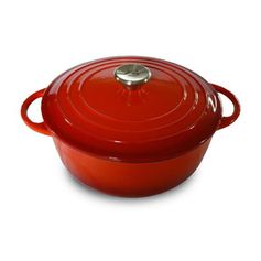 COCOTTE RONDE EN FONTE EMAILLEE 3L