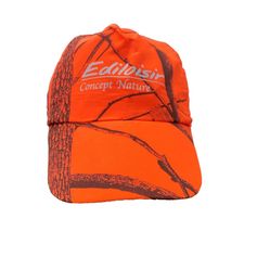 CASQUETTE ORANGE FLUO