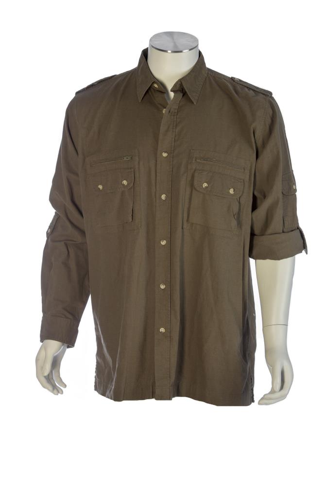 Chemise Master Sportsman Homme XL Beige – Chasse, Outdoor, Kaki, Boutons, Poches