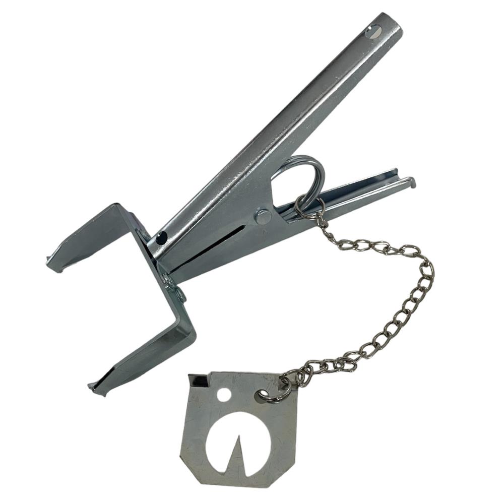Piège à Taupes Double Rivet KLAKTRAP - 19 Cm - Simple Et Robuste - Pour Éliminer Les Taupes Dans Le Jardin - Livré à L'Unité
