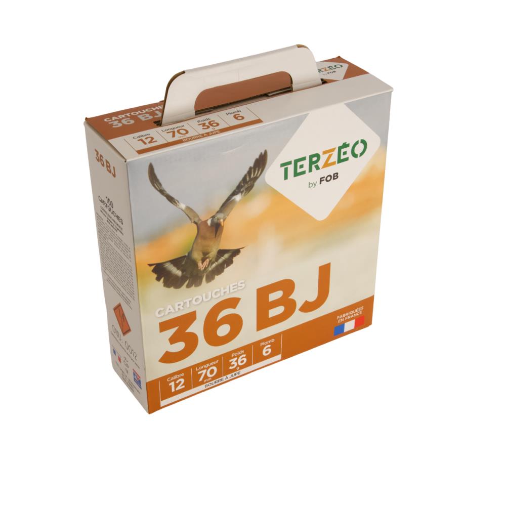 PACK CARTOUCHES T&E 12/36G BJ TERZEO CHASSE Ediloisir